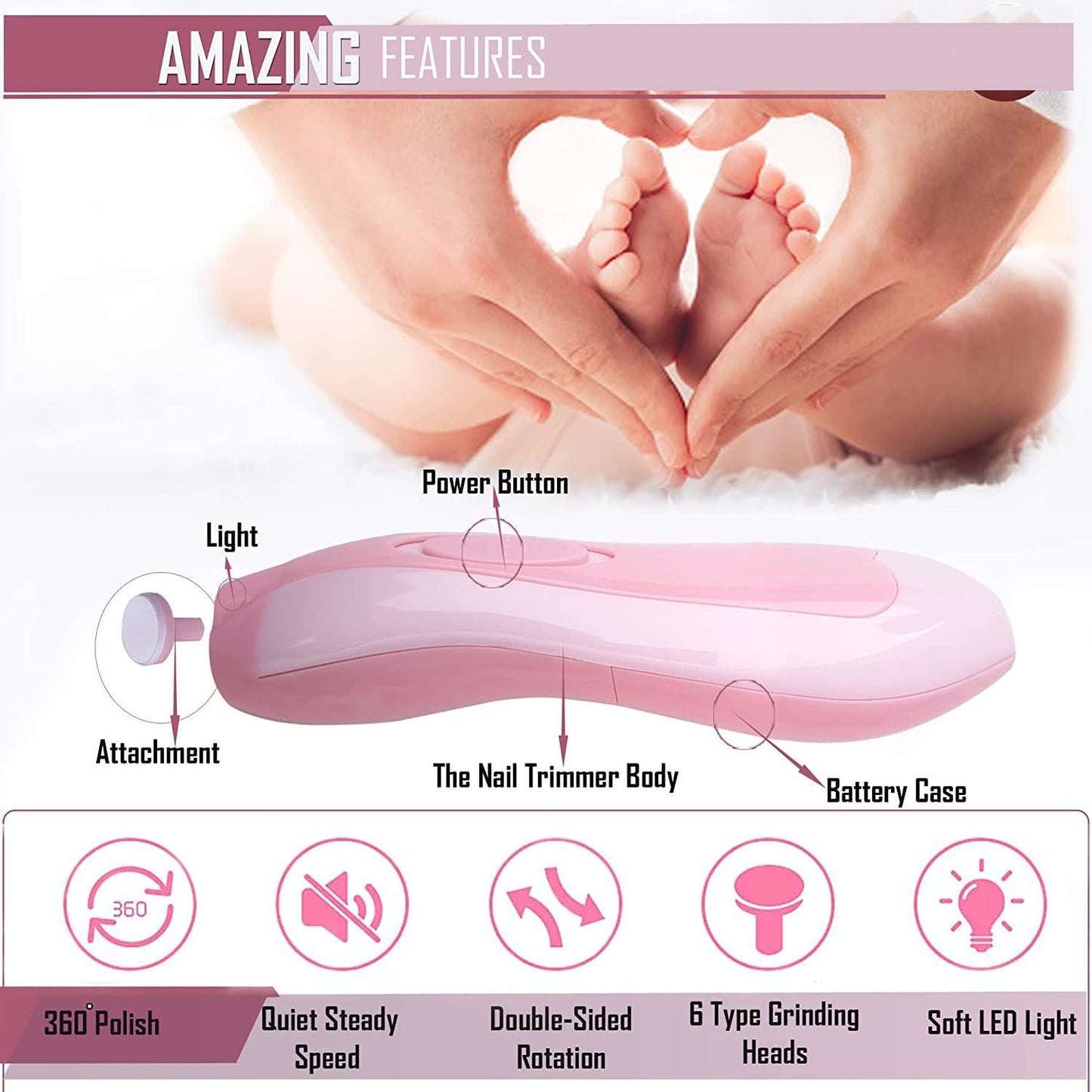 Baby Nail Trimmer - Drocket