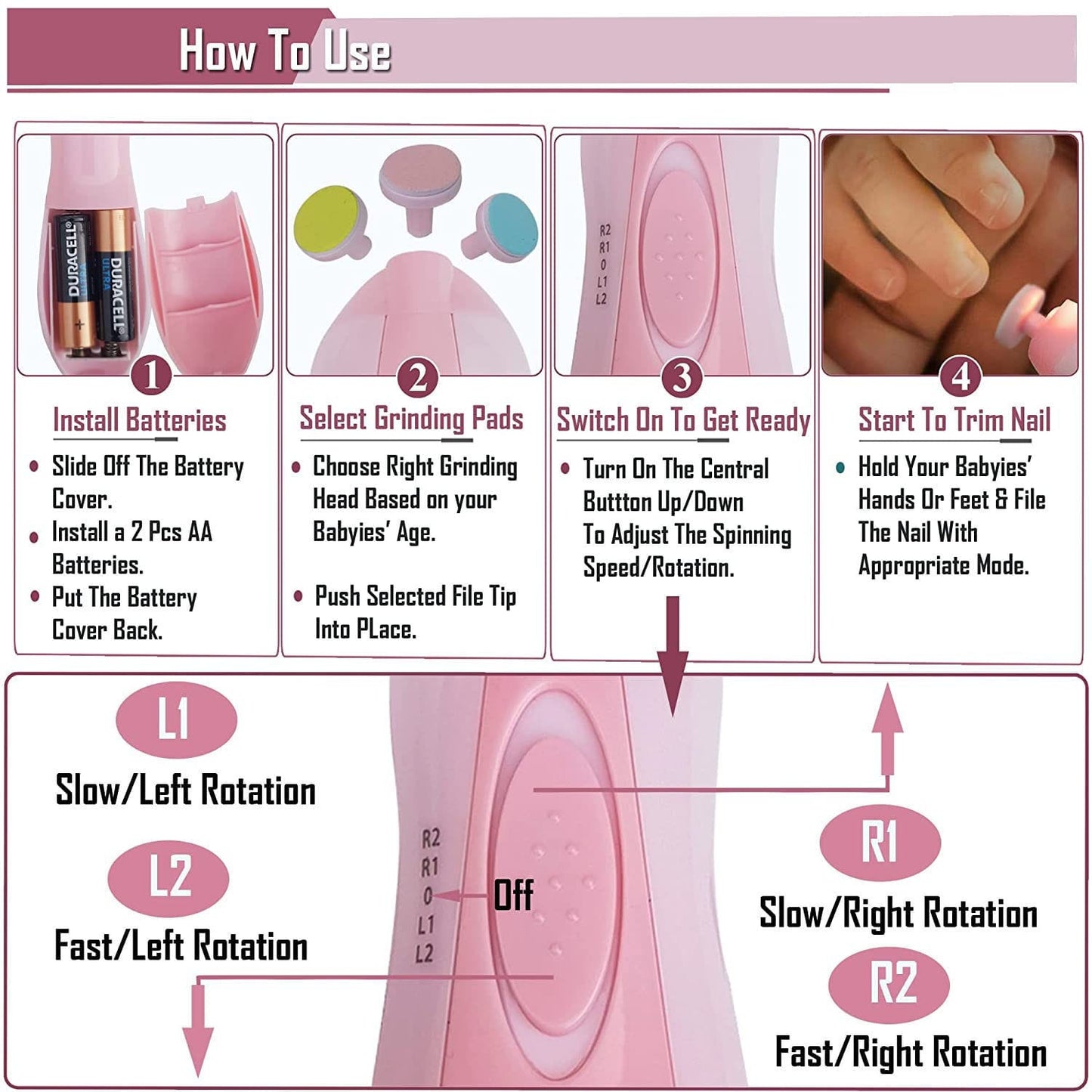 Baby Nail Trimmer - Drocket