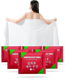 Compressed Towels Portable Disposable Compressed Cotton Coin Tissue Towel For Travel Camping Hiking Sport Beauty Salon Home Hand Wipes (28x40 Inch) - Drocket