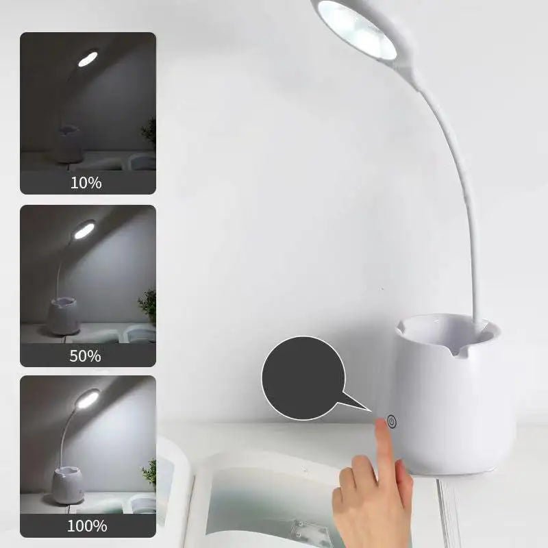 Flexible Desk Lamp and Mobile Phone Holder - Drocket