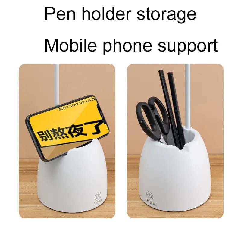 Flexible Desk Lamp and Mobile Phone Holder - Drocket