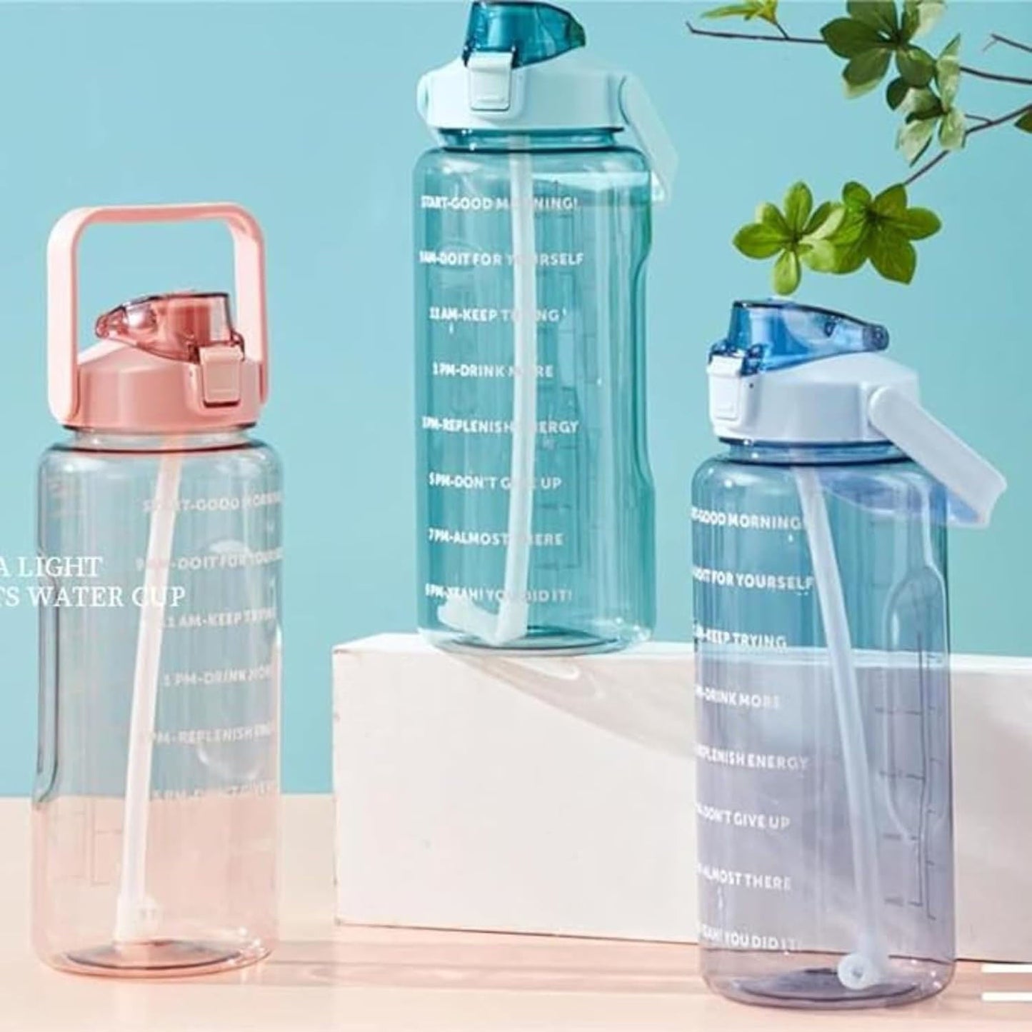 Motivational Sipper Bottle - 2 litre - Drocket