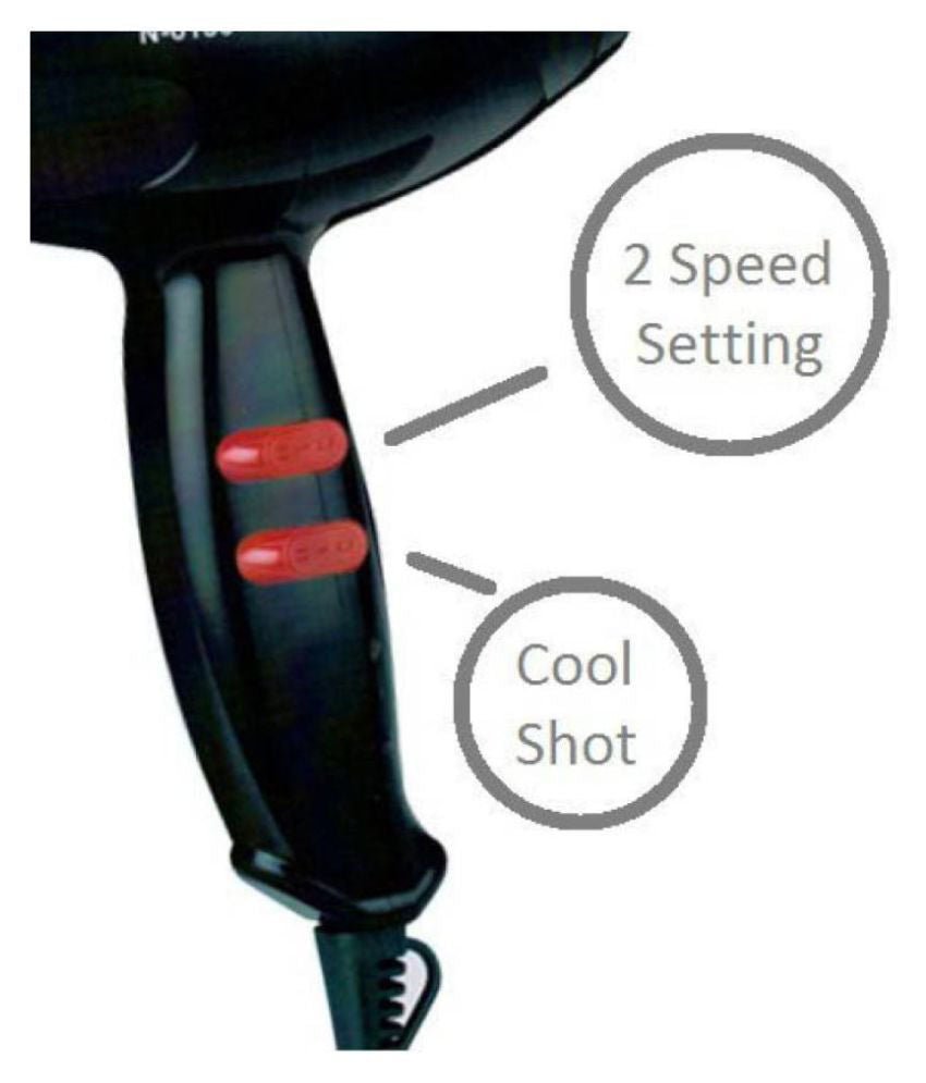 New Nova Big Hair Dryer (1800W) - Drocket
